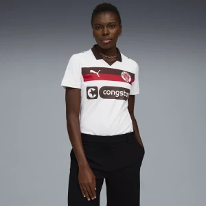 Foto del prodotto PUMA Maglia gara Away FC St. Pauli 25 / 26 da donna, Abbigliamento, Bianco biały