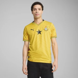 Foto del prodotto PUMA Maglia gara Away Ghana 2025 da uomo, Abbigliamento, Giallo żółty