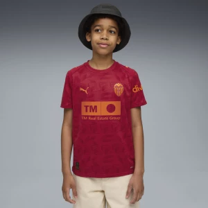 Foto del prodotto PUMA Maglia gara Away Valencia CF 25 / 26 per ragazzi, Abbigliamento, Rosso czerwony