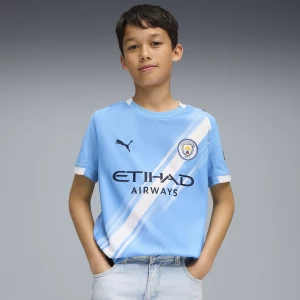 Foto del prodotto PUMA Maglia gara Home Manchester City 25 / 26 per ragazzi, Abbigliamento, Blu niebieski
