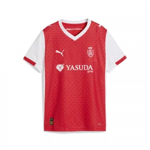 Foto del prodotto PUMA Maglia gara Home Stade de Reims 25 / 26 per ragazzi, Abbigliamento, Rosso czerwony