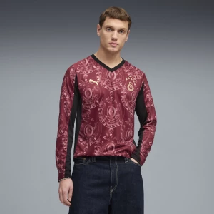 Foto del prodotto PUMA Maglia gara Third a maniche lunghe Galatasaray SK da uomo, Abbigliamento, Rosso czerwony