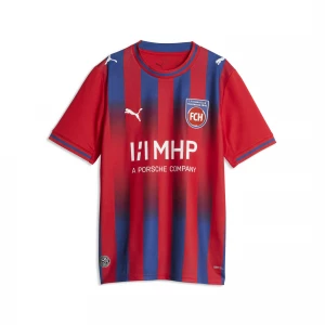 Foto del prodotto PUMA Maglia Home FC Heidenheim 26 / 27 per ragazzi, Abbigliamento, Rosso czerwony