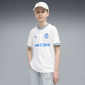 Foto del prodotto PUMA Maglia Home Olympique de Marseille 26 / 27 per ragazzi, Abbigliamento, Bianco biały