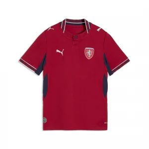 Foto del prodotto PUMA Maglia Home Repubblica Ceca 2026 per ragazzi, Accessori, Rosso czerwony