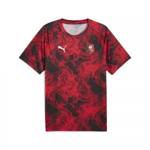 Foto del prodotto PUMA Maglia pre-partita Stade Rennais FC da uomo, Accessori, Rosso czerwony