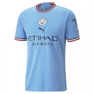 Foto del prodotto PUMA Maglia replica Manchester City FC Home 22 / 23 da uomo, Abbigliamento, Blu niebieski