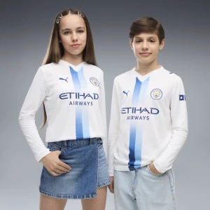 Foto del prodotto PUMA Maglia Third a maniche lunghe Manchester City 26 / 27 per ragazzi, Abbigliamento, Bianco biały
