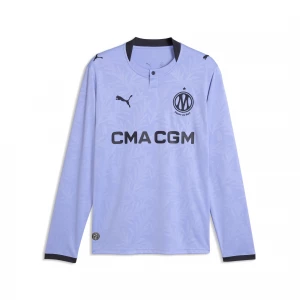 Foto del prodotto PUMA Maglia Third a maniche lunghe Olympique de Marseille 26 / 27 da uomo, Accessori, Viola purpurowy