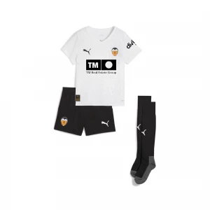 Foto del prodotto PUMA Mini kit Home Valencia CF 25 / 26 per bambini, Abbigliamento, Bianco biały