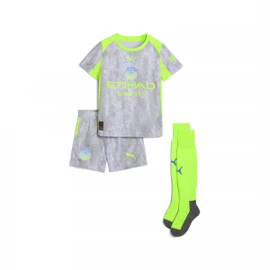 Foto del prodotto PUMA Mini kit Third Manchester City 25 / 26 per bambini, Abbigliamento, Blu niebieski