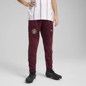 Foto del prodotto PUMA Pantaloni da allenamento Manchester City per ragazzi, Abbigliamento, Rosso czerwony