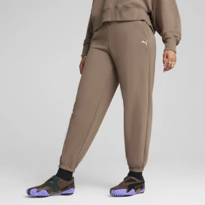 Foto del prodotto PUMA Pantaloni da tuta WARDROBE ESS vestibilità comoda da donna, Accessori, Marrone brązowy