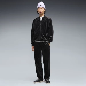 Foto del prodotto PUMA Pantaloni della tuta in velluto Essentials Elevated dal taglio morbido da uomo, Accessori, Nero czarny