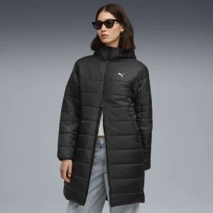 Foto del prodotto PUMA Parka imbottito con cappuccio Essentials da donna, Abbigliamento, Nero czarny