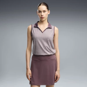Foto del prodotto PUMA Polo da golf senza maniche Club da donna, Accessori, Marrone brązowy