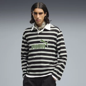 Foto del prodotto PUMA Polo da rugby Essentials Elevated N. 1 dal taglio morbido da uomo, Abbigliamento, Nero czarny