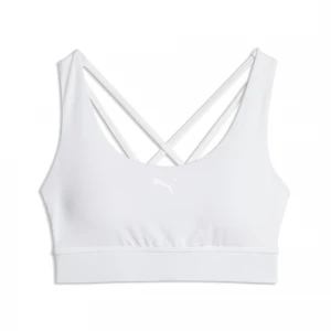 Foto del prodotto PUMA Reggiseno da training Fit per allenamenti a medio impatto da donna, Abbigliamento, Bianco biały