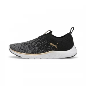 Foto del prodotto PUMA Scarpe da corsa tramate SOFTRIDE Remi slip-on da donna, Scarpe, Nero czarny
