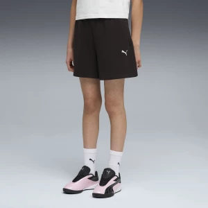 Foto del prodotto PUMA Shorts a vita alta Essentials da ragazza, Abbigliamento, Nero czarny