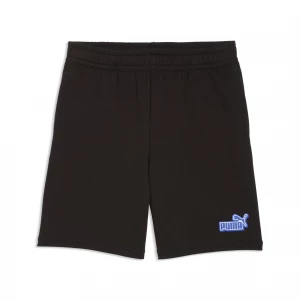 Foto del prodotto PUMA Shorts con logo Essentials Lab dal taglio morbido per ragazzi, Accessori, Nero czarny