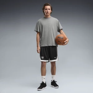 Foto del prodotto PUMA Shorts da basket in mesh Fundamentals 8" da uomo, Abbigliamento, Nero czarny