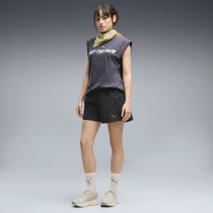 Foto del prodotto PUMA Shorts in tessuto Run Culture Collective T7 4" da donna, Abbigliamento, Nero czarny