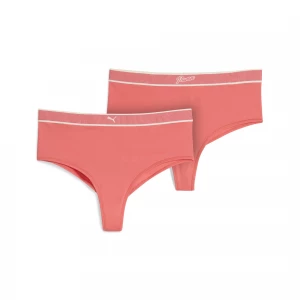 Foto del prodotto PUMA Slip a vita alta da donna (confezione doppia), Abbigliamento, Rosa różowy
