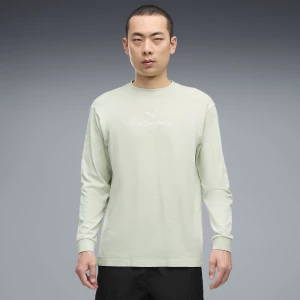 Foto del prodotto PUMA T-shirt a maniche lunghe con grafica Run Culture Collective da uomo, Abbigliamento, Verde zielony