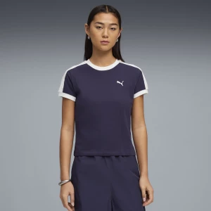 Foto del prodotto PUMA T-shirt aderente T7 da donna, Abbigliamento, Viola purpurowy