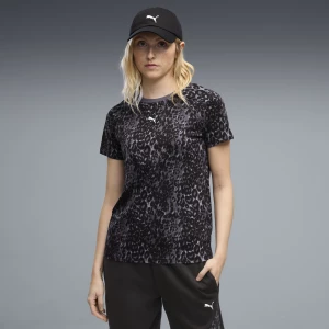 Foto del prodotto PUMA T-shirt con grafica animalier da donna, Abbigliamento, Grigio Gray