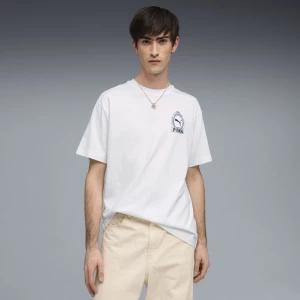 Foto del prodotto PUMA T-shirt con grafica dal taglio morbido da uomo, Abbigliamento, Bianco biały