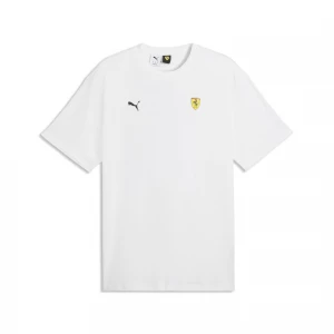 Foto del prodotto PUMA T-shirt con grafica Ferrari da uomo, Accessori, Bianco biały