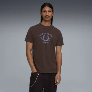 Foto del prodotto PUMA T-shirt con grafica rétro da uomo, Abbigliamento, Marrone brązowy