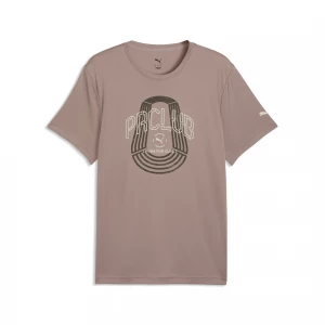 Foto del prodotto PUMA T-shirt con grafica Run Club da uomo, Abbigliamento, Beige