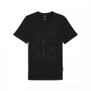Foto del prodotto PUMA T-shirt con grafica Scuderia Ferrari Sportswear da uomo, Accessori, Nero czarny