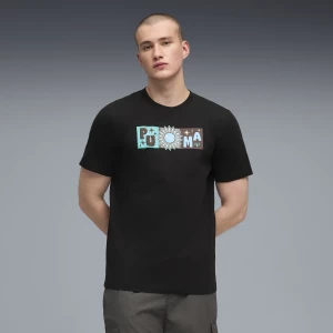 Foto del prodotto PUMA T-shirt con grafica Sunset Drive da uomo, Abbigliamento, Nero czarny