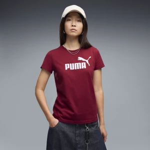 Foto del prodotto PUMA T-shirt con logo ESS N. 1 da donna, Abbigliamento, Rosso czerwony