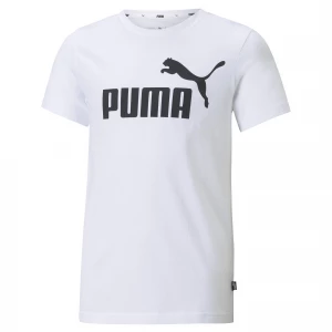 Foto del prodotto PUMA T-shirt con logo Essentials per ragazzi, Accessori, Bianco biały