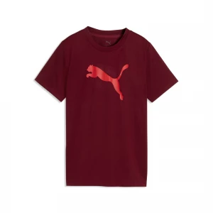 Foto del prodotto PUMA T-shirt con logo Train All Day Essentials Cat per ragazzi, Accessori, Rosso czerwony