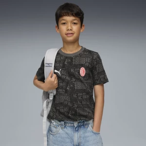 Foto del prodotto PUMA T-shirt con stampa integrale AC Milan FtblCulture per ragazzi, Abbigliamento, Nero czarny