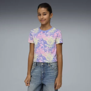 Foto del prodotto PUMA T-shirt con stampa per ragazzi, Abbigliamento, Viola purpurowy