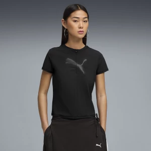 Foto del prodotto PUMA T-shirt con zip e grafica Dare To da donna, Abbigliamento, Nero czarny