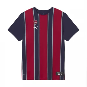 Foto del prodotto PUMA T-shirt da basket Home Saski Baskonia da uomo, Abbigliamento, Blu niebieski