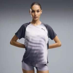 Foto del prodotto PUMA T-shirt da running con grafica Lightspeed da donna, Abbigliamento, Grigio Gray