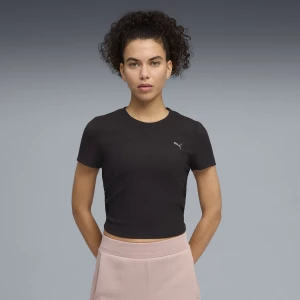 Foto del prodotto PUMA T-shirt da training aderente a coste CLOUDSPUN da donna, Abbigliamento, Nero czarny
