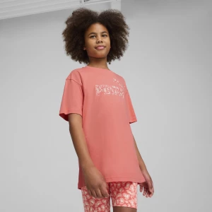 Foto del prodotto PUMA T-shirt Essentials con logo animalier per ragazzi, Abbigliamento, Rosso czerwony