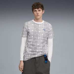 Foto del prodotto PUMA T-shirt Essentials con logo Lab da uomo, Abbigliamento, Bianco biały