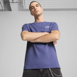 Foto del prodotto PUMA T-shirt Essentials con logo piccolo N. 1 da uomo, Abbigliamento, Blu niebieski