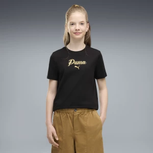 Foto del prodotto PUMA T-shirt Essentials Script Glitter per ragazzi, Accessori, Nero czarny